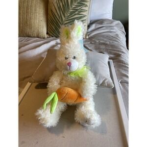 Burton and Burton White Bunny Rabbit Plush Stuffed Animal Toy Easter 16" Soft